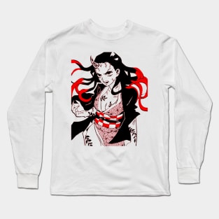 Nezuko Demon Kimetsu no Yaiba Long Sleeve T-Shirt